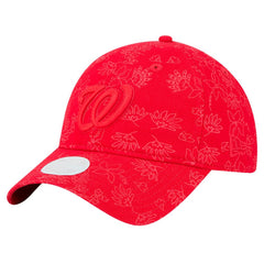 Washington Nationals New Era Women's Tonal Floral 9TWENTY Adjustable Hat | MLB Discount