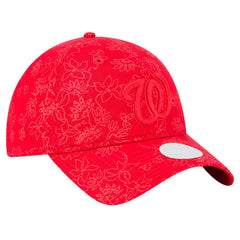Washington Nationals New Era Women's Tonal Floral 9TWENTY Adjustable Hat | MLB Discount