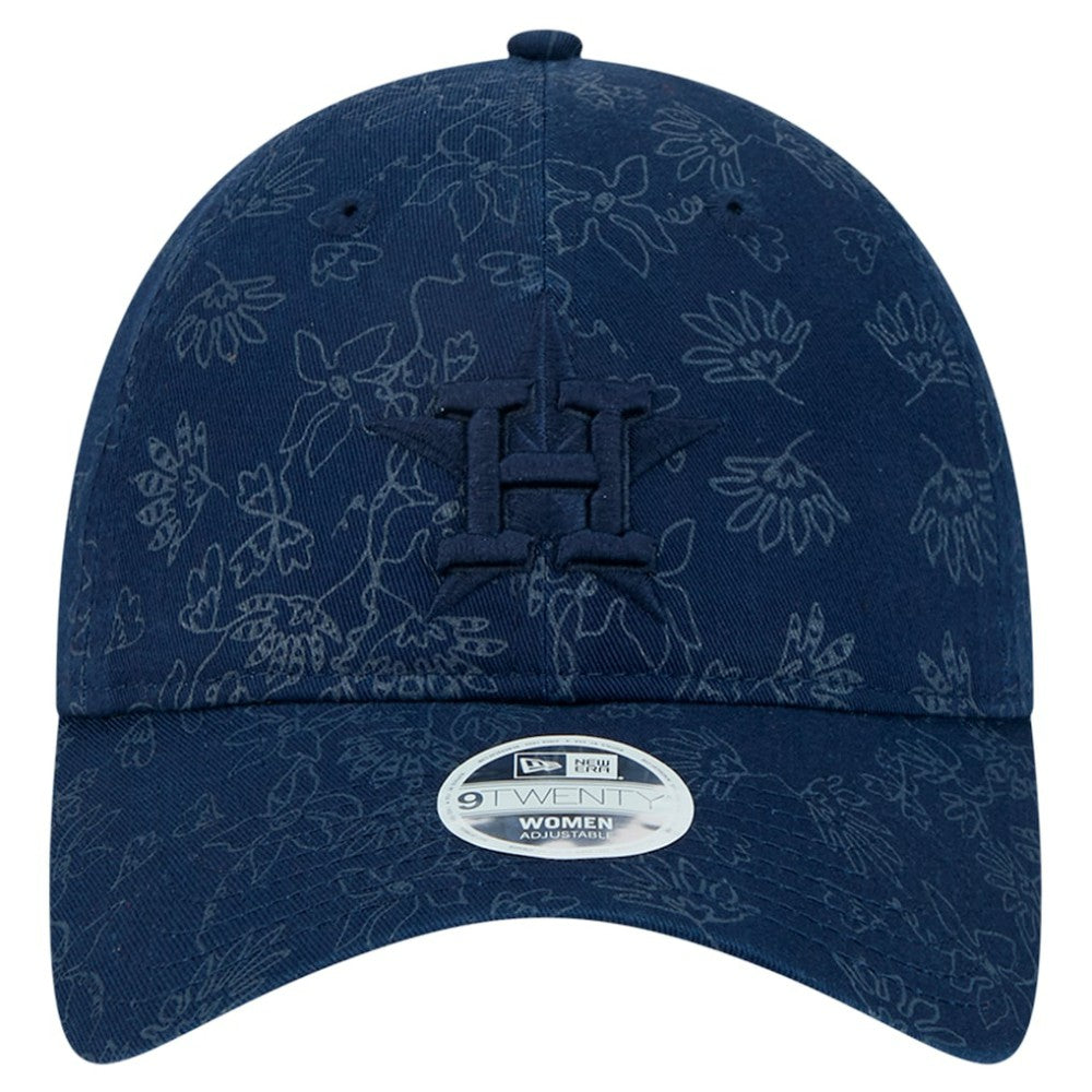 Houston Astros New Era Women's Tonal Floral 9TWENTY Adjustable Hat | MLB US