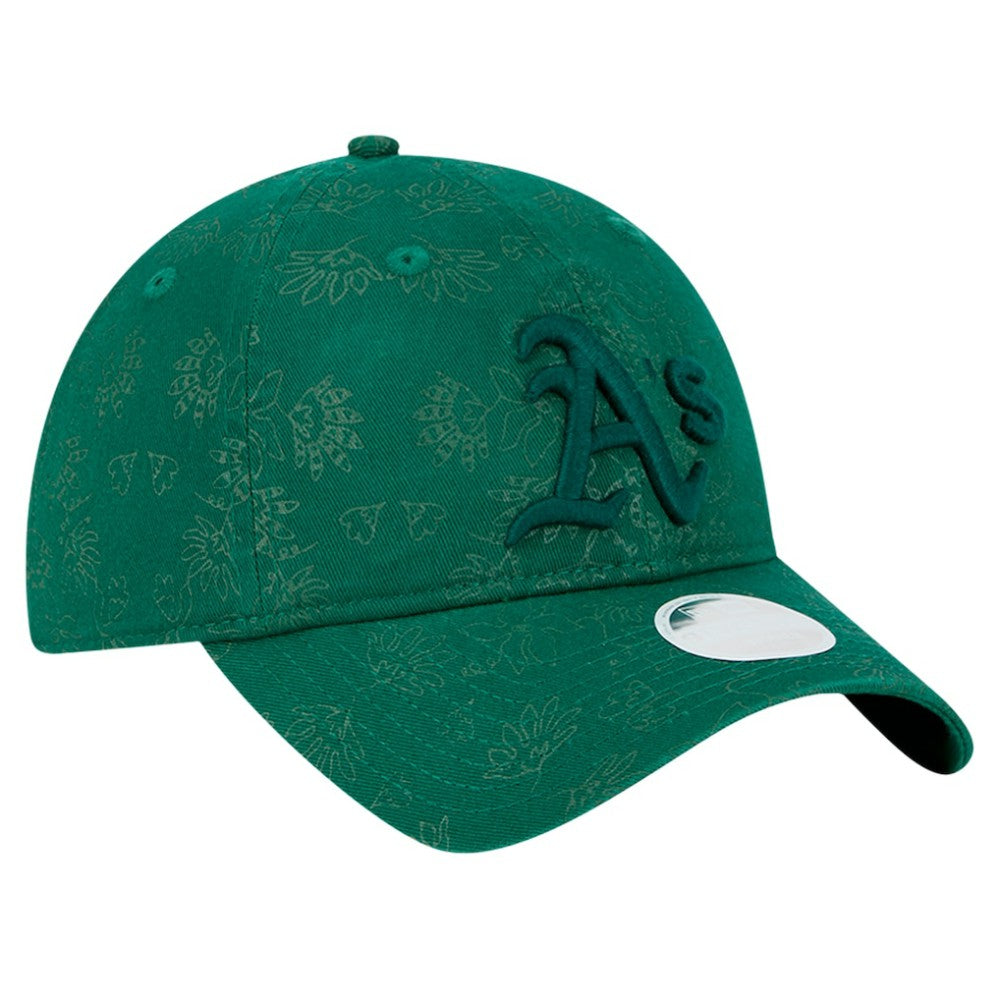 Athletics New Era Women's Tonal Floral 9TWENTY Adjustable Hat | MLB Outlet