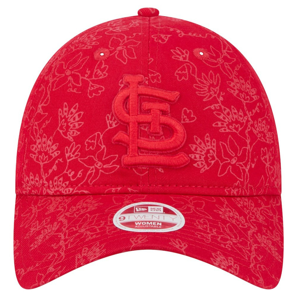 St. Louis Cardinals New Era Women's Tonal Floral 9TWENTY Adjustable Hat | MLB Near me