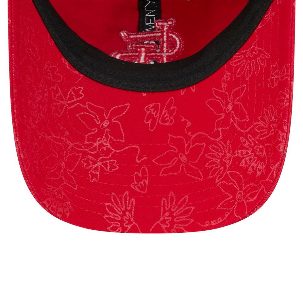 St. Louis Cardinals New Era Women's Tonal Floral 9TWENTY Adjustable Hat | MLB Near me