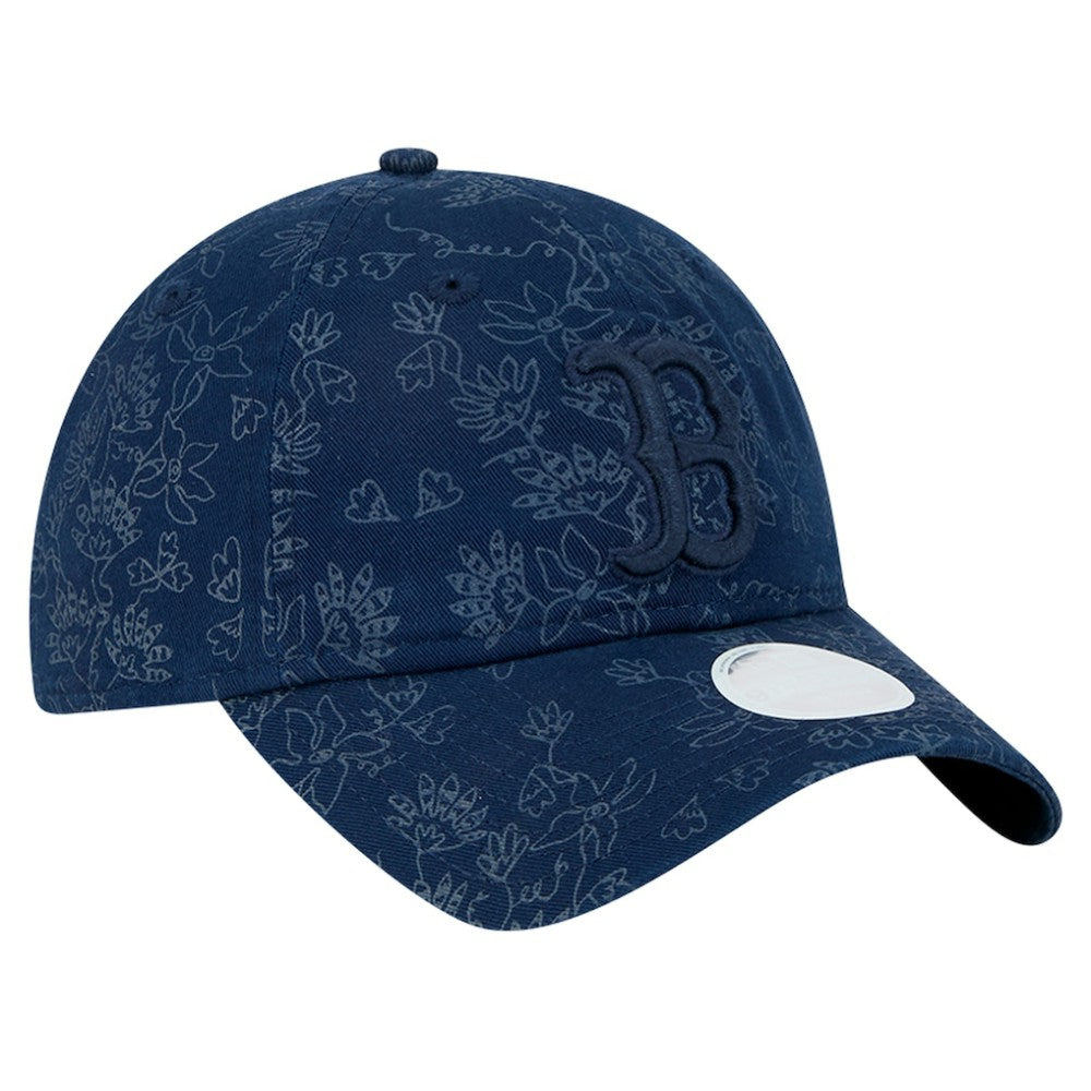Boston Red Sox New Era Women's Tonal Floral 9TWENTY Adjustable Hat | MLB New