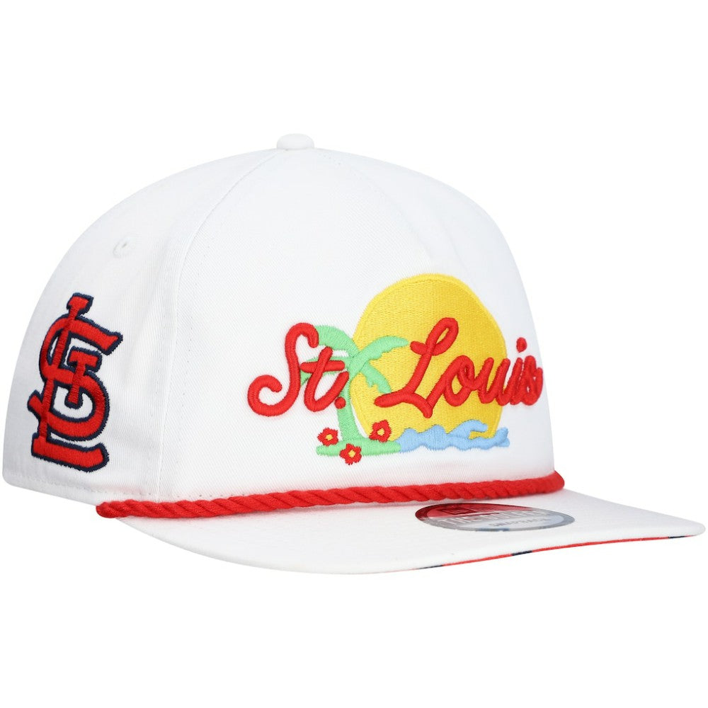 St. Louis Cardinals New Era Paradise Golfer Adjustable Hat | MLB For sale