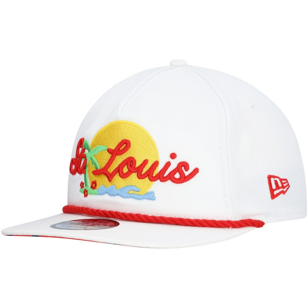 St. Louis Cardinals New Era Paradise Golfer Adjustable Hat | MLB For sale