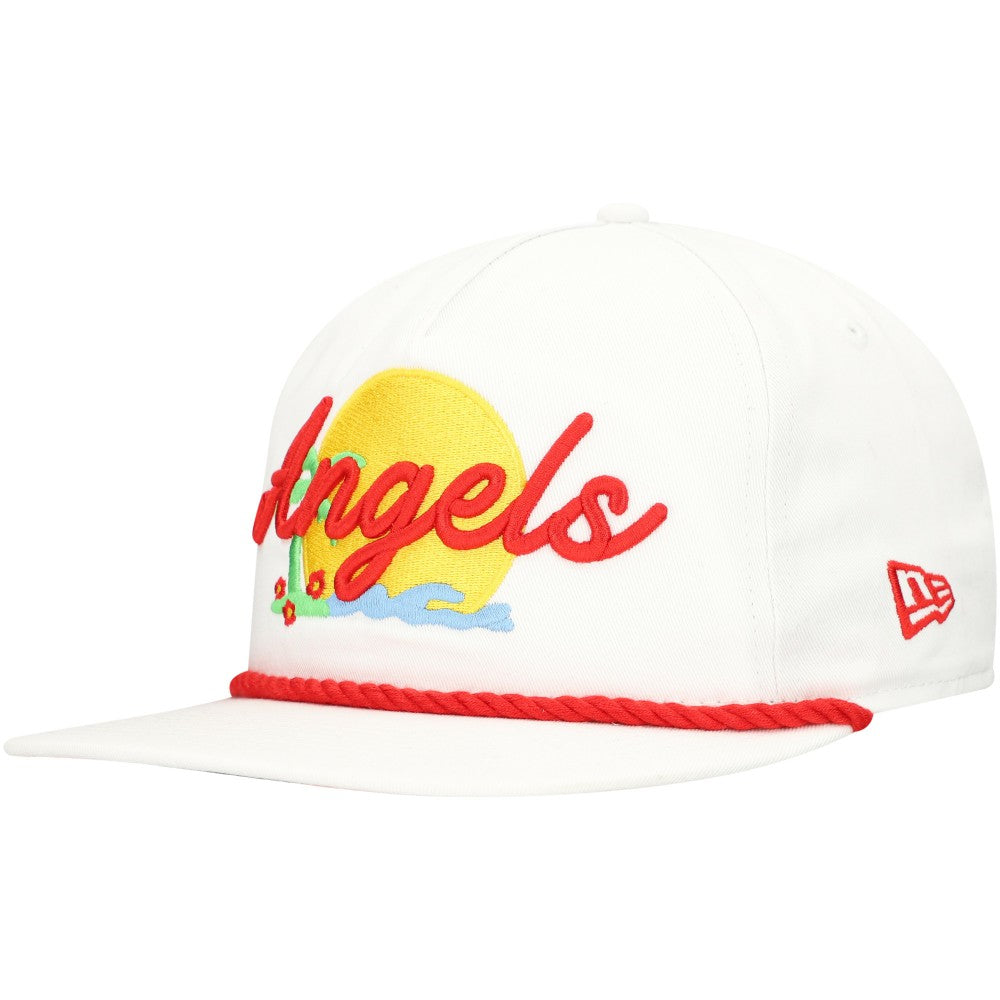 Los Angeles Angels New Era Paradise Golfer Adjustable Hat | MLB New