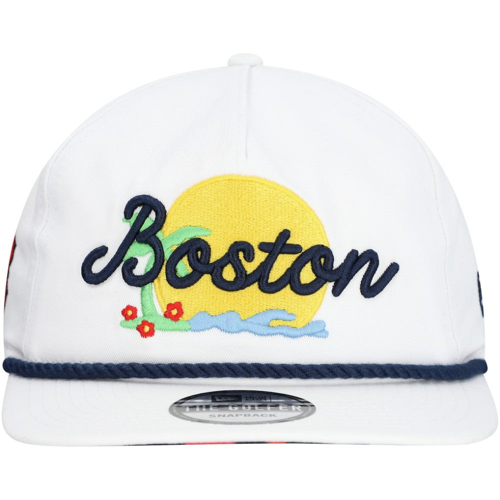 Boston Red Sox New Era Paradise Golfer Adjustable Hat | MLB Near me