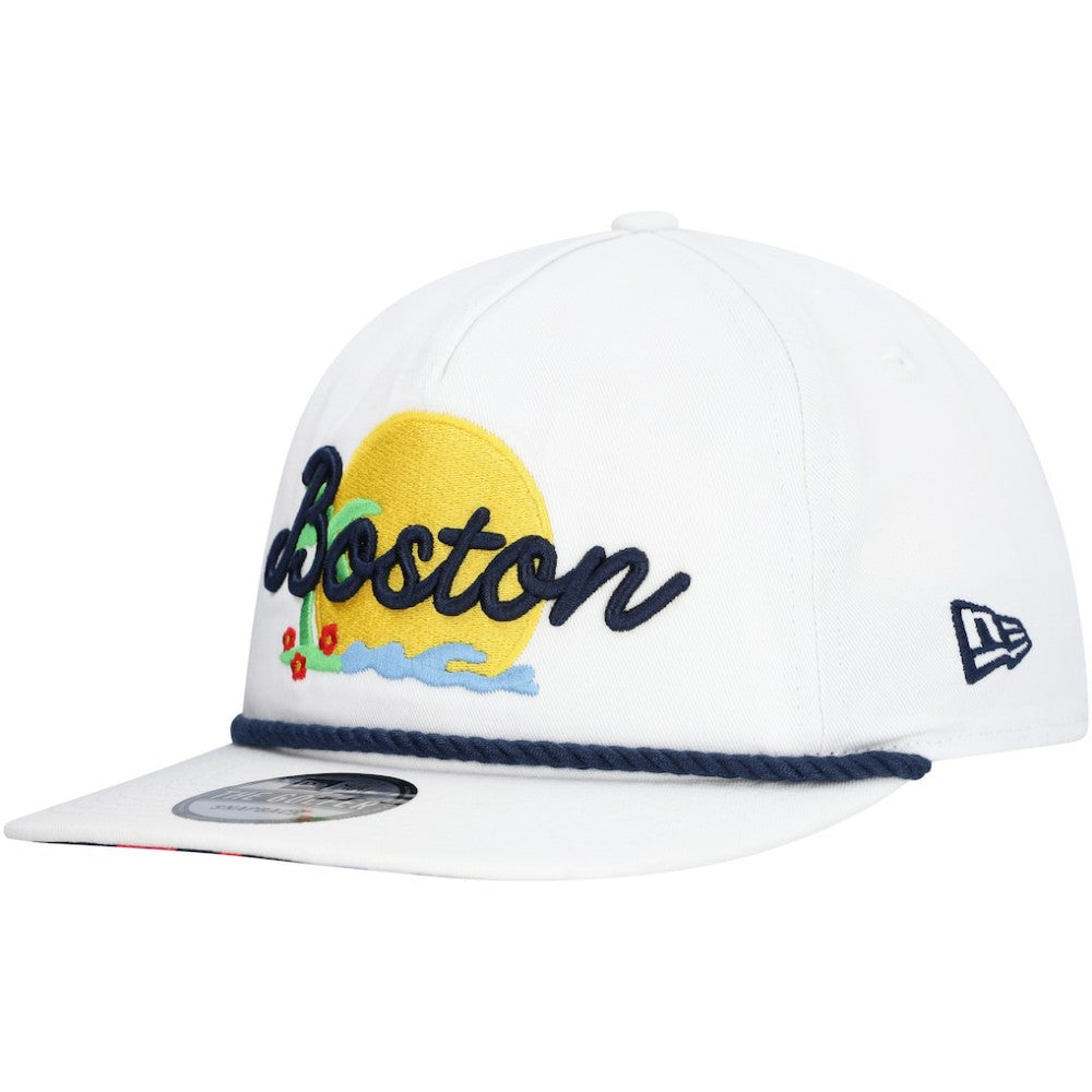 Boston Red Sox New Era Paradise Golfer Adjustable Hat | MLB Near me