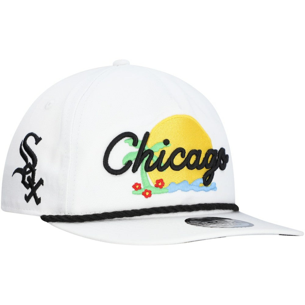 Chicago White Sox New Era Paradise Golfer Adjustable Hat | MLB Discount