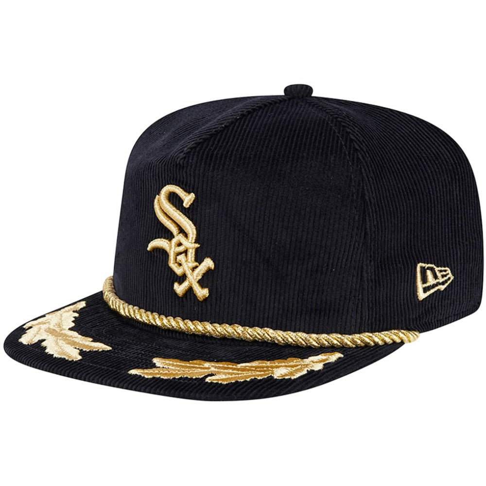 Chicago White Sox New Era Corduroy Filigree Golfer Adjustable Hat | MLB New