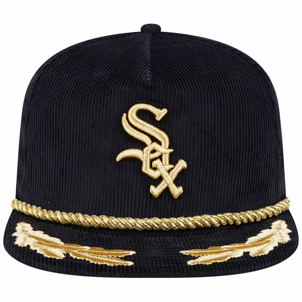 Chicago White Sox New Era Corduroy Filigree Golfer Adjustable Hat | MLB New