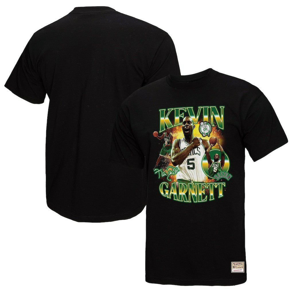 Kevin Garnett Boston Celtics Collage T-Shirt For Sale