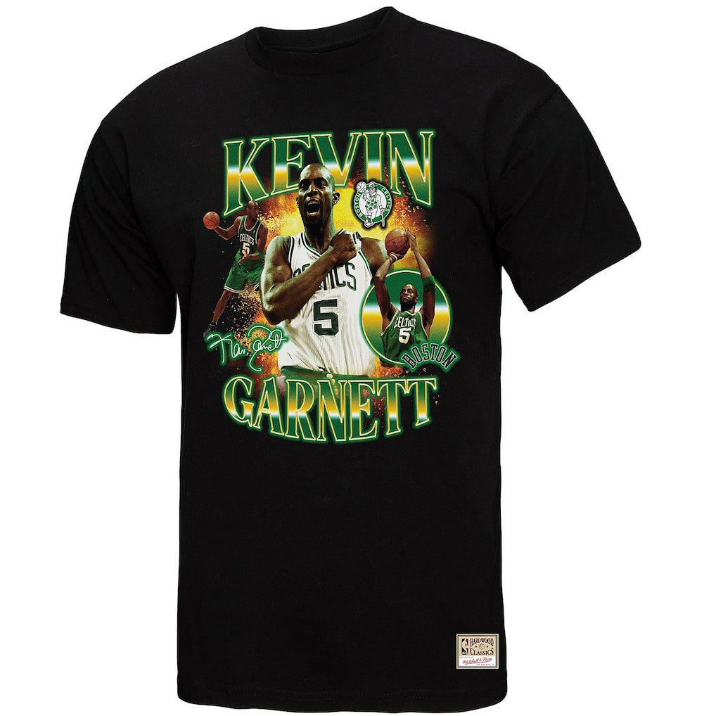Kevin Garnett Boston Celtics Collage T-Shirt For Sale