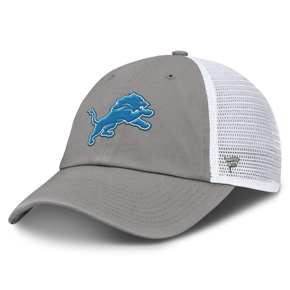 Detroit Lions Fanatics Trucker Adjustable Hat