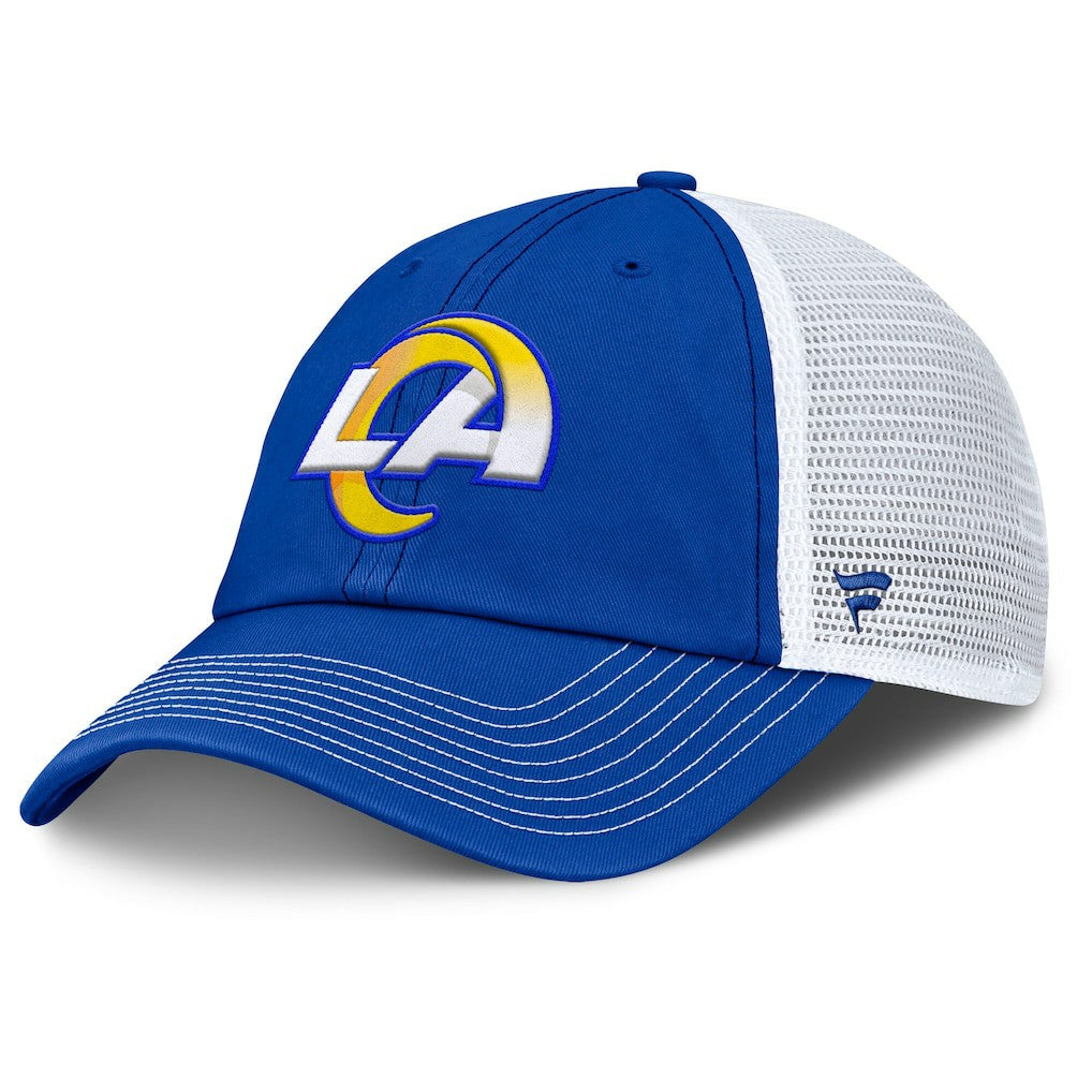 Los Angeles Rams Fanatics Trucker Adjustable Hat