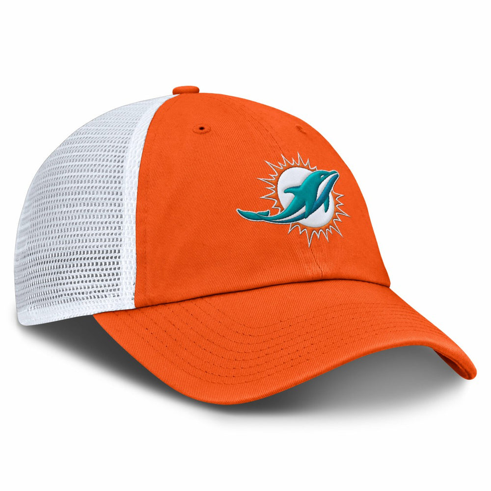 Miami Dolphins Fanatics Trucker Adjustable Hat