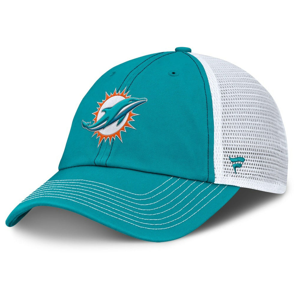 Miami Dolphins Fanatics Trucker Adjustable Hat