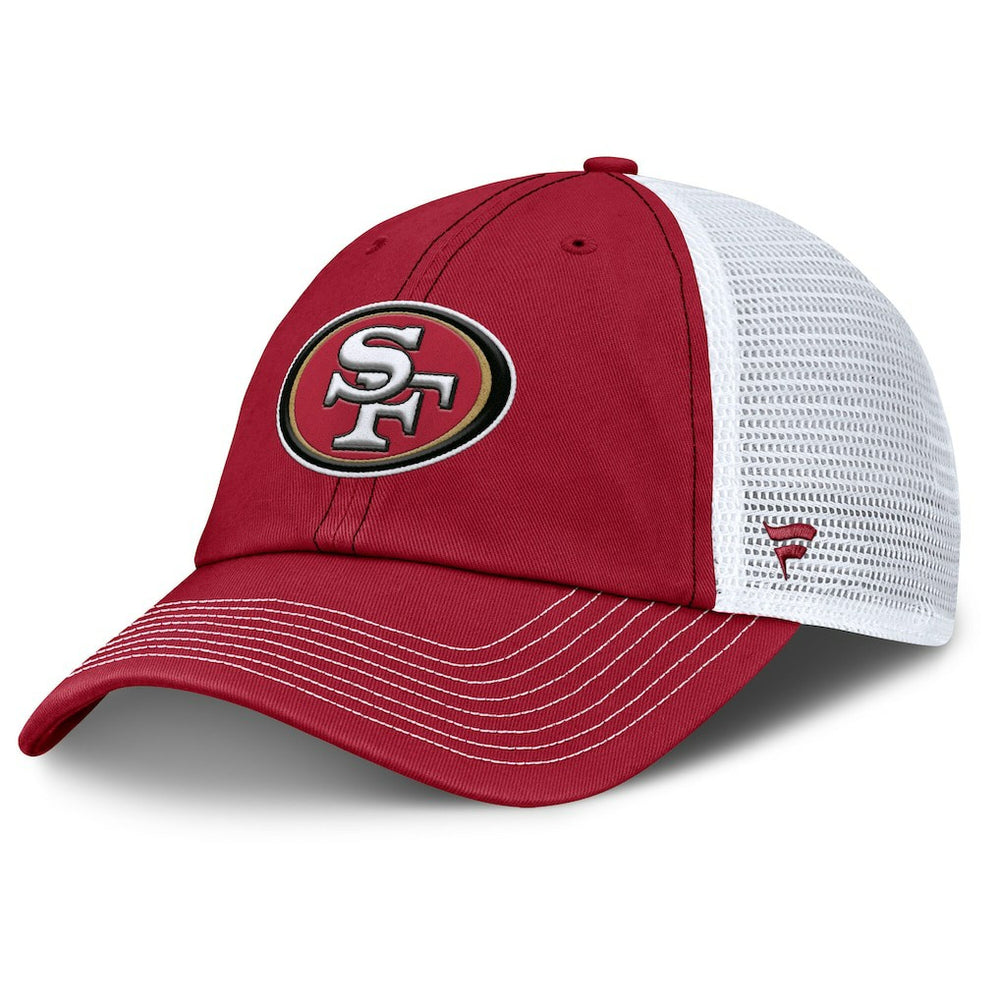 San Francisco 49ers Fanatics Trucker Adjustable Hat