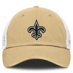 New Orleans Saints Fanatics Trucker Adjustable Hat