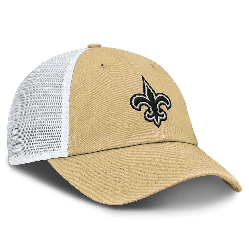 New Orleans Saints Fanatics Trucker Adjustable Hat