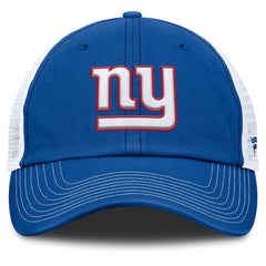 New York Giants Fanatics Trucker Adjustable Hat