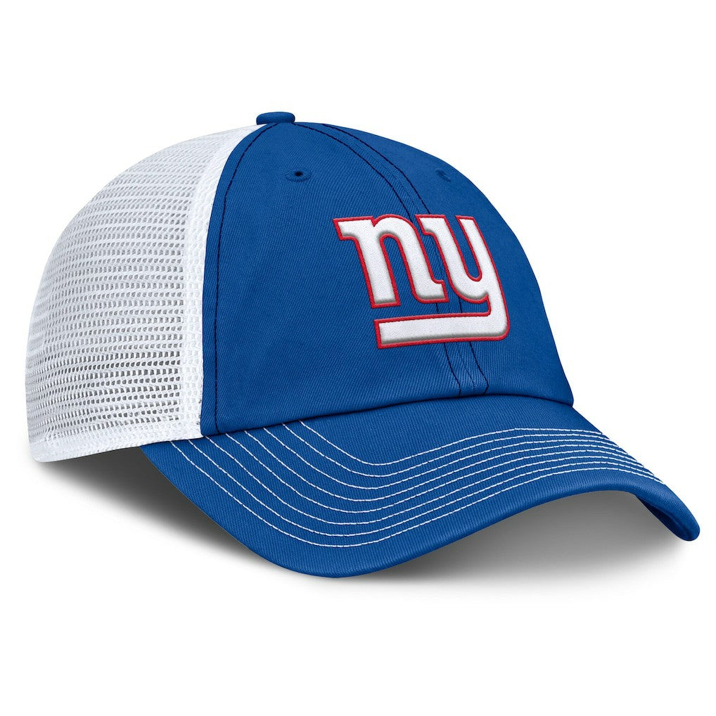 New York Giants Fanatics Trucker Adjustable Hat