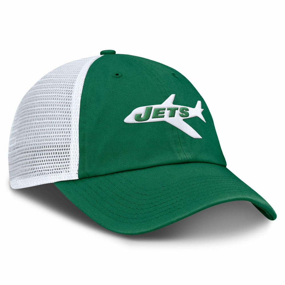 New York Jets Fanatics Vintage Trucker Adjustable Hat