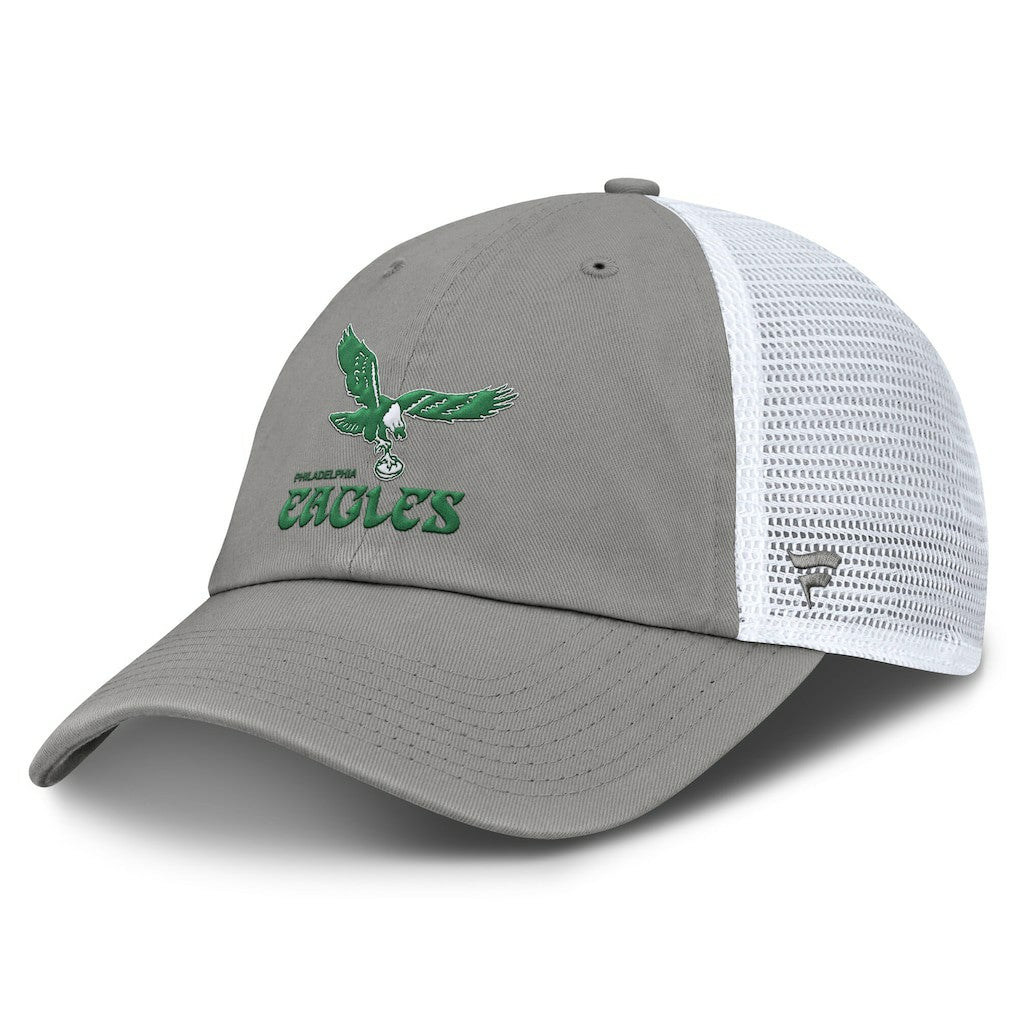 Philadelphia Eagles Fanatics Vintage Trucker Adjustable Hat