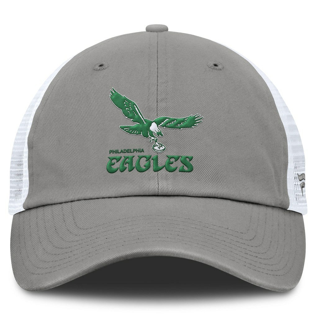 Philadelphia Eagles Fanatics Vintage Trucker Adjustable Hat