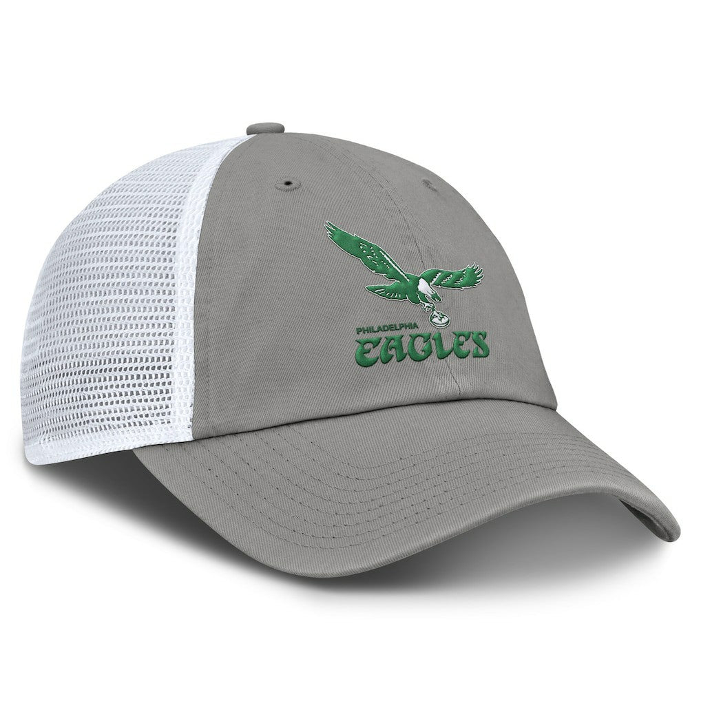 Philadelphia Eagles Fanatics Vintage Trucker Adjustable Hat