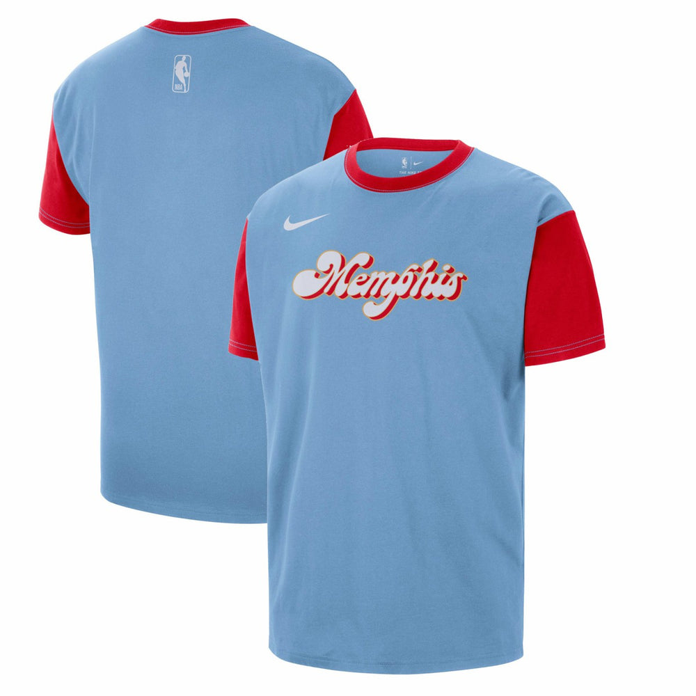 Memphis Grizzlies 2024/25 City Edition Courtside Color Block T-Shirt Discount