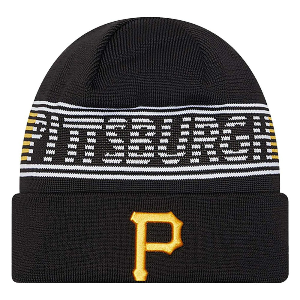 Pittsburgh Pirates New Era Authentic Collection Cuffed Knit Hat | MLB On Sale