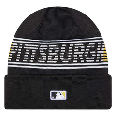 Pittsburgh Pirates New Era Authentic Collection Cuffed Knit Hat | MLB On Sale