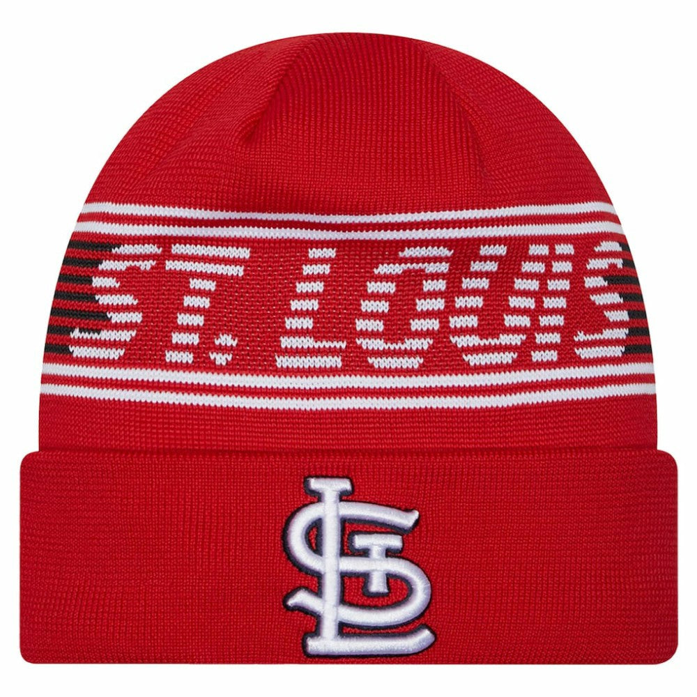 St. Louis Cardinals New Era Authentic Collection Cuffed Knit Hat | MLB Discount