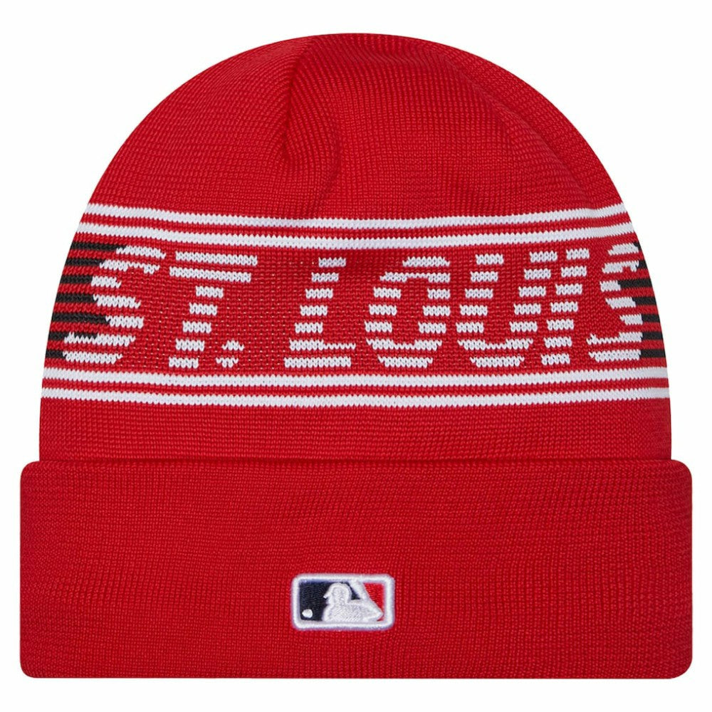 St. Louis Cardinals New Era Authentic Collection Cuffed Knit Hat | MLB Discount