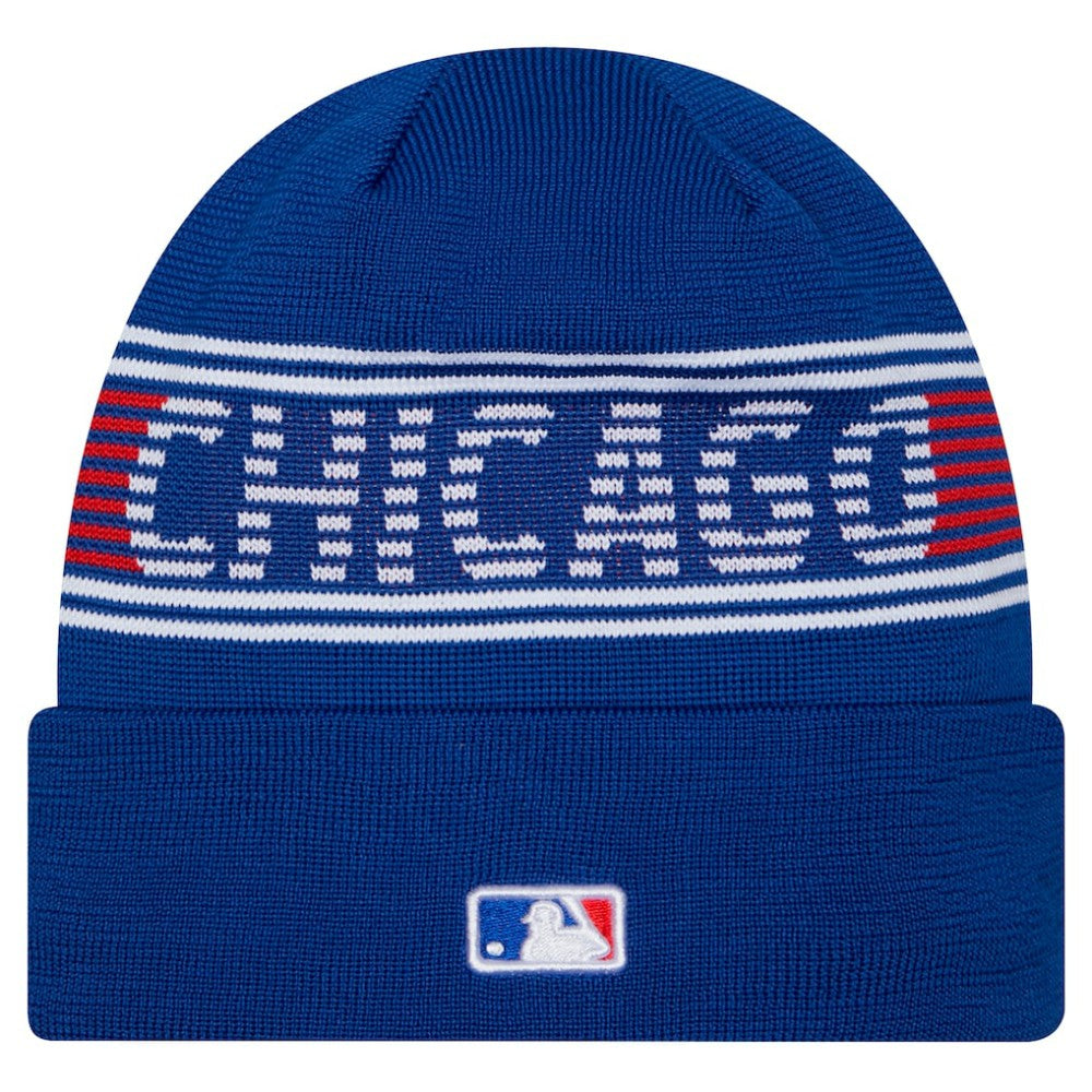 Chicago Cubs New Era Authentic Collection Cuffed Knit Hat | MLB For sale