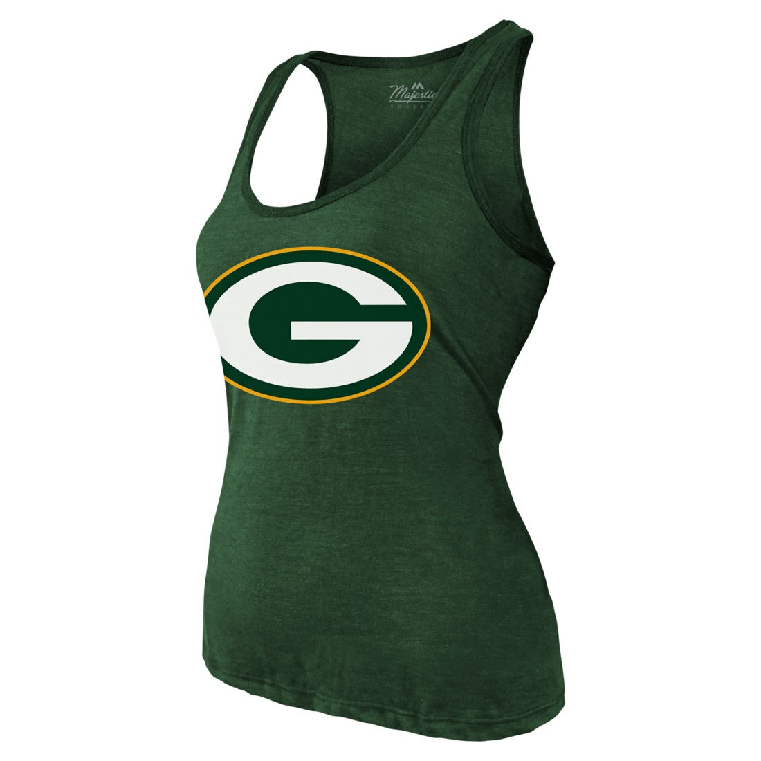 Green Bay Packers  Jordan Love  Majestic Threads Women's Name & Number Tri-Blend Tank Top