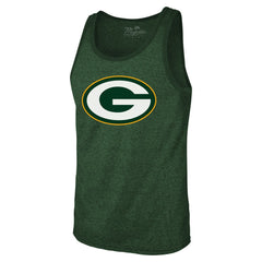 Green Bay Packers  Jordan Love  Majestic Threads Tri-Blend Player Name & Number Tank Top