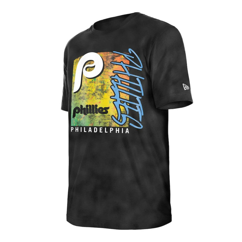 Philadelphia Phillies New Era Women's Sport Classics Enzyme Wash Oversized T-Shirt | MLB Sale