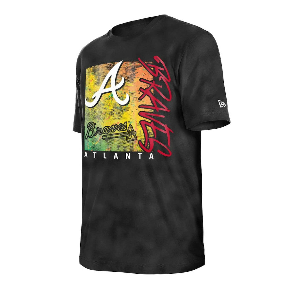 Atlanta Braves New Era Women's Sport Classics Enzyme Wash Oversized T-Shirt | MLB Online