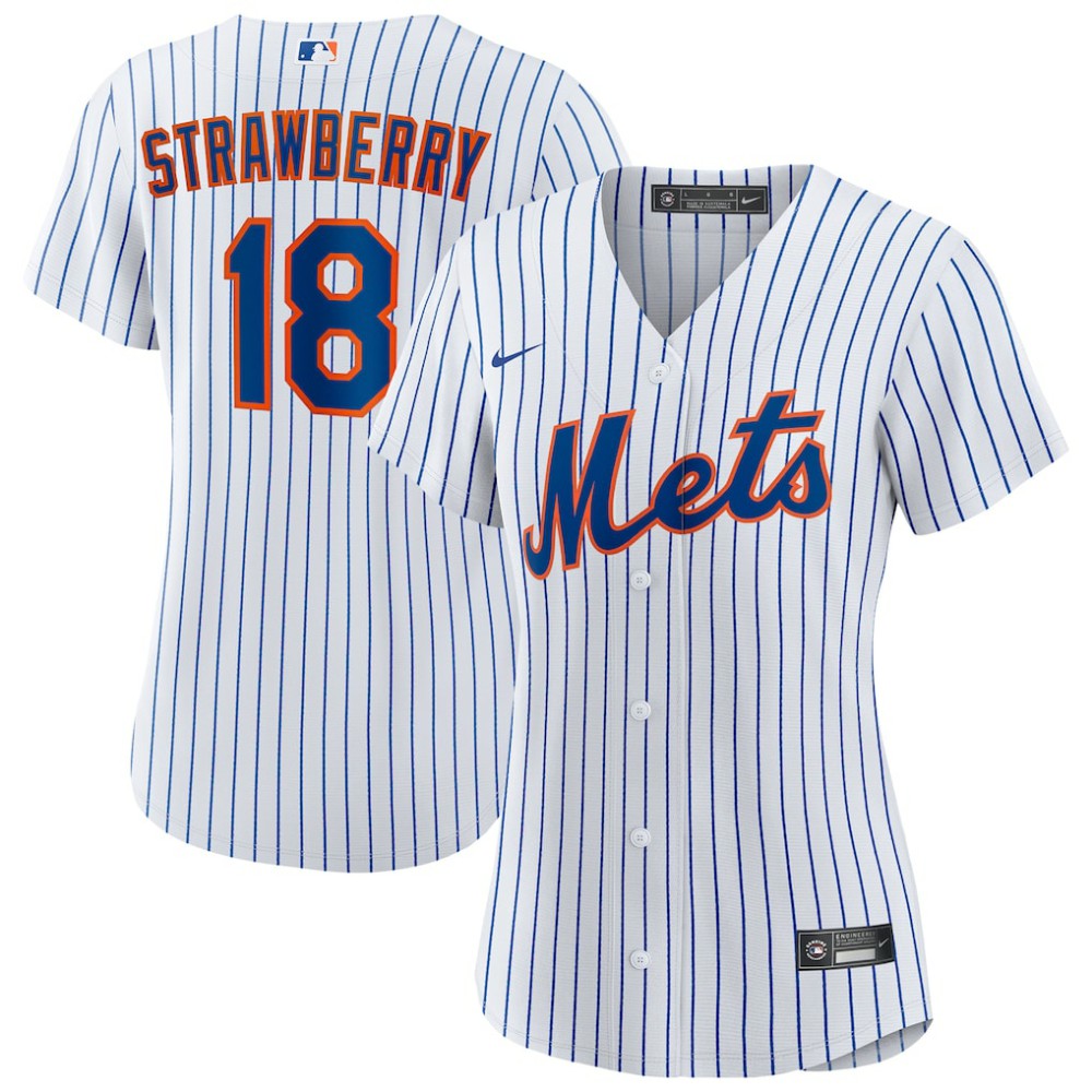 Darryl Strawberry New York Mets Nike Women's Home Replica Player Jersey | MLB New