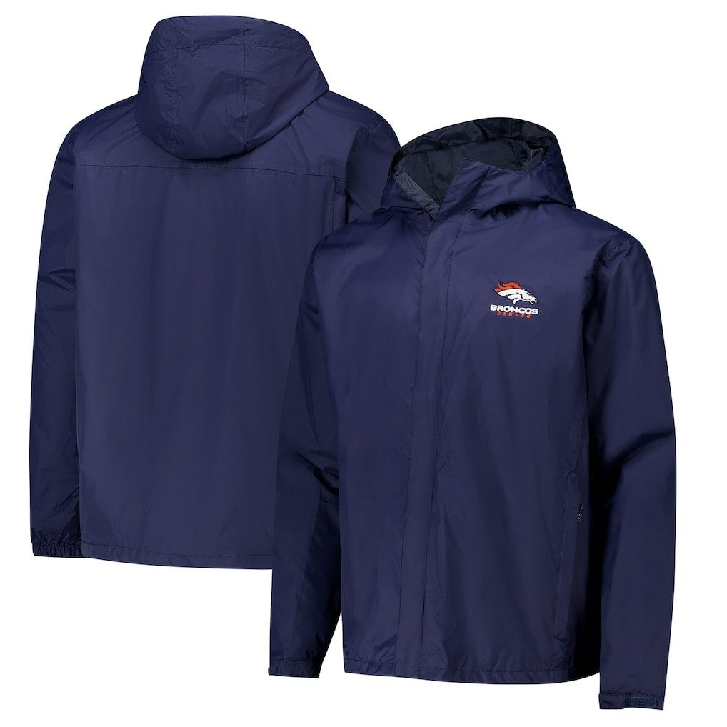 Denver Broncos  Dunbrooke Tropic Waterproof Packable Full-Zip Hoodie Jacket