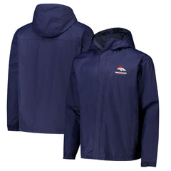 Denver Broncos  Dunbrooke Tropic Waterproof Packable Full-Zip Hoodie Jacket