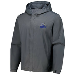 Indianapolis Colts  Dunbrooke Tropic Waterproof Packable Full-Zip Hoodie Jacket