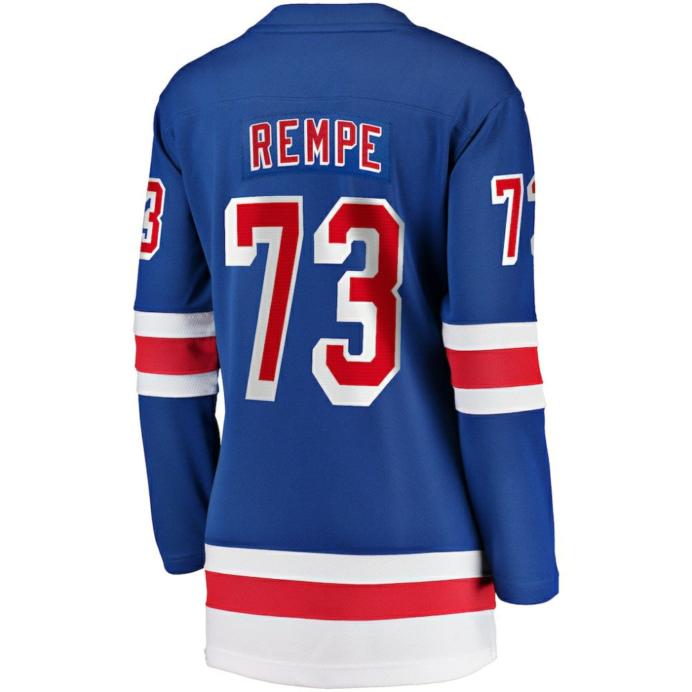 Matt Rempe New York Rangers Fanatics Women's Home Breakaway Jersey Outlet