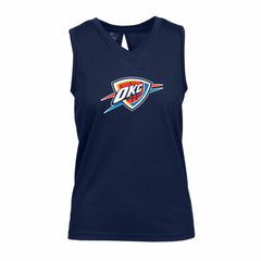 Oklahoma City Thunder Levelwear Women's Paisley Core V-Neck Tank Top On Sale
