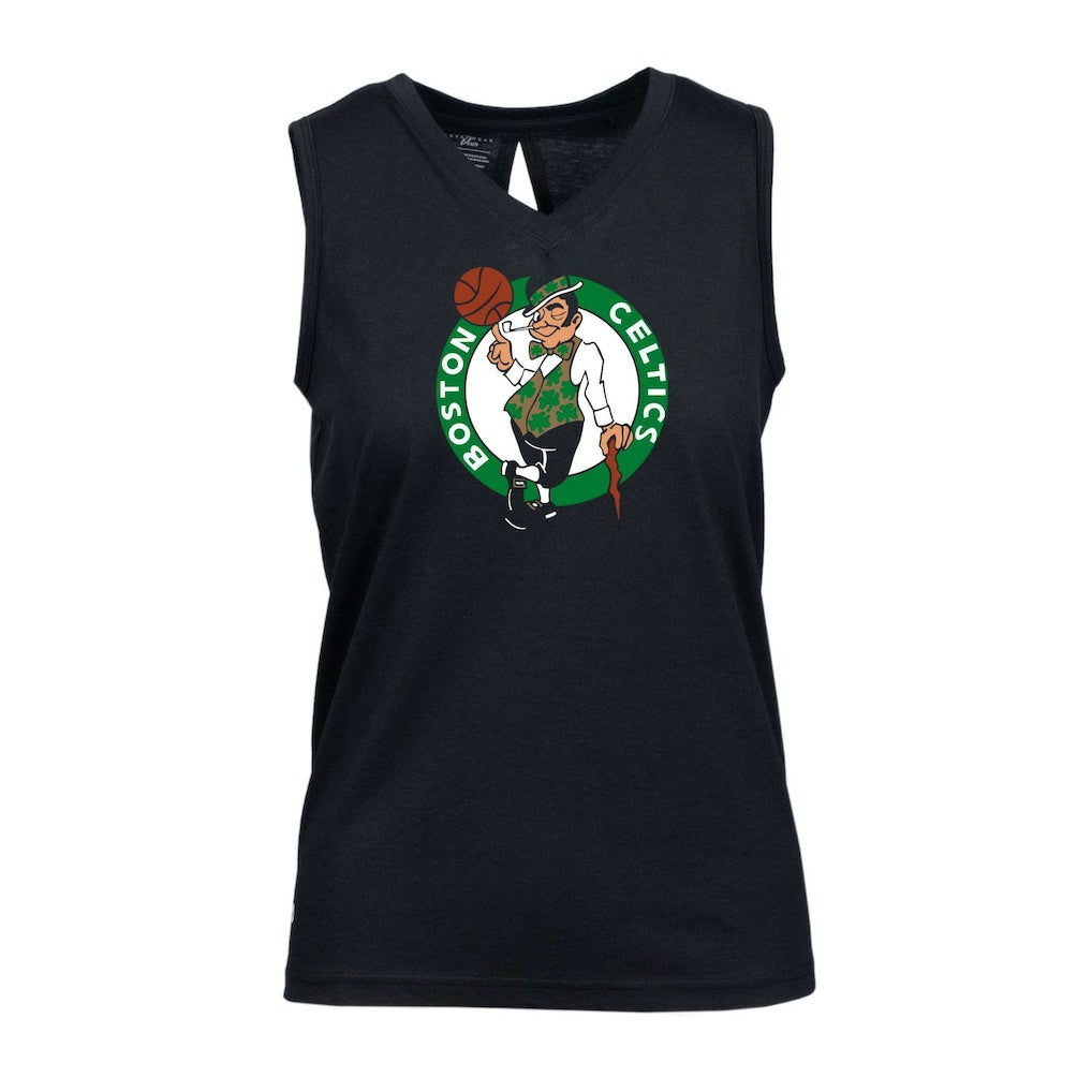 Boston Celtics Levelwear Women's Paisley Core V-Neck Tank Top Discount