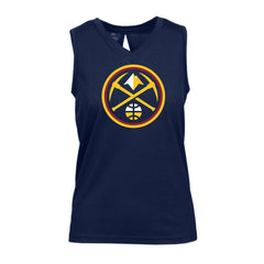 Denver Nuggets Levelwear Women's Paisley Core V-Neck Tank Top sale On Sale
