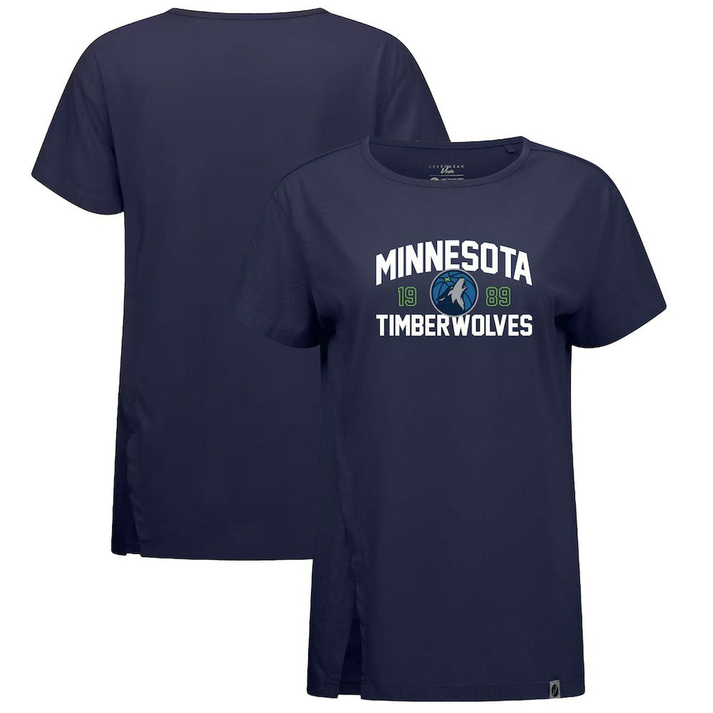 Minnesota Timberwolves Levelwear Women's Influx T-Shirt For Sale
