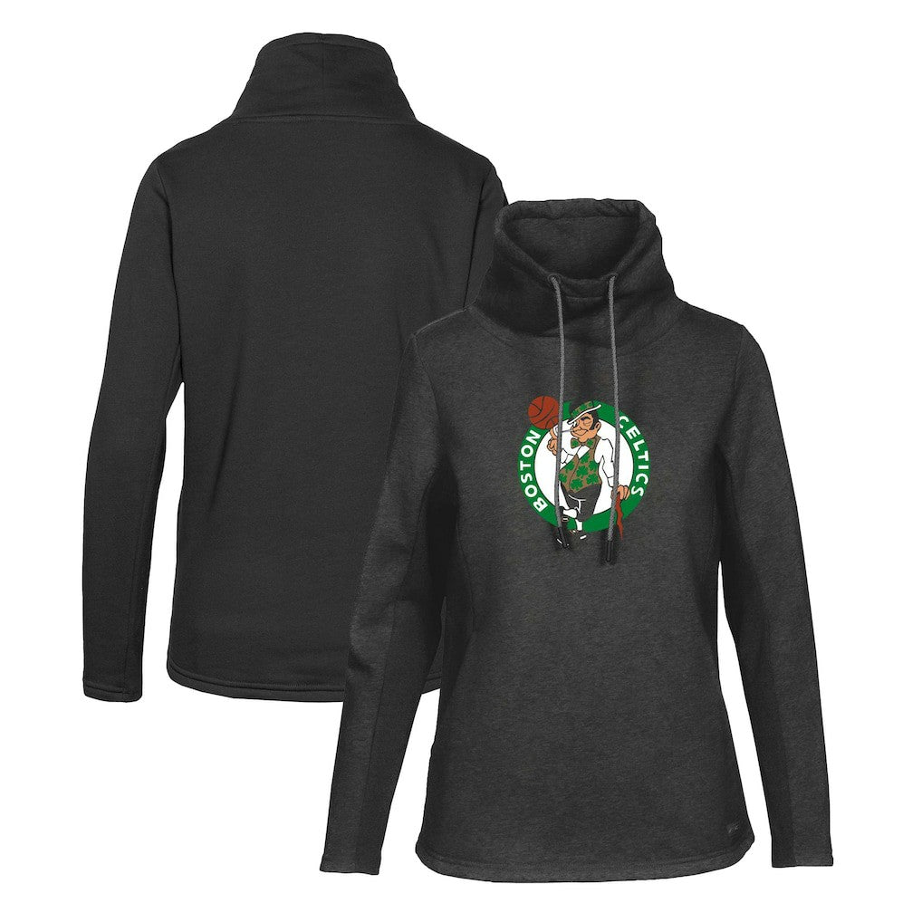 Boston Celtics Levelwear Women's Loop Core Funnel Neck Pullover Sweatshirt Online